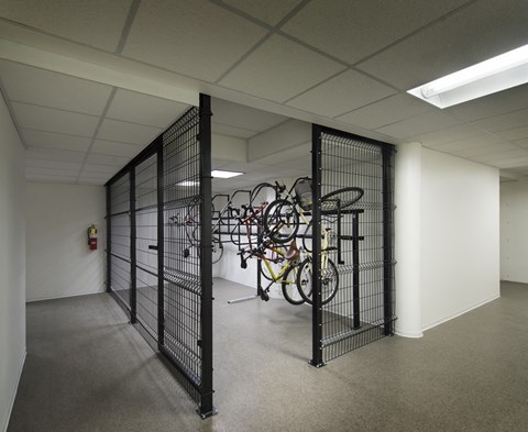 Complimentary Indoor Bike Storage